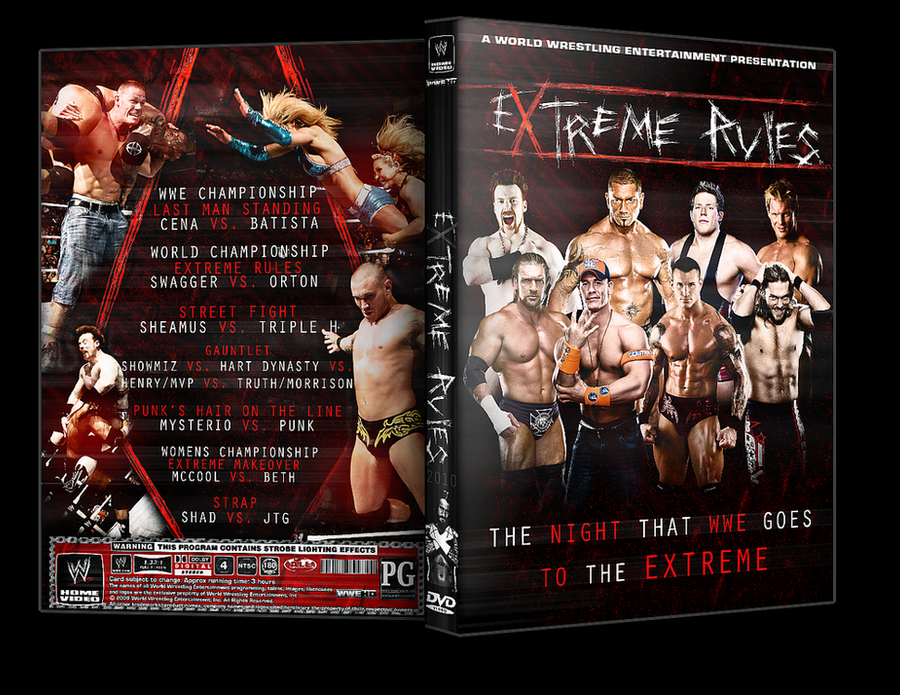 WWE Extreme Rules 2010 by SNK by SnKgraphics