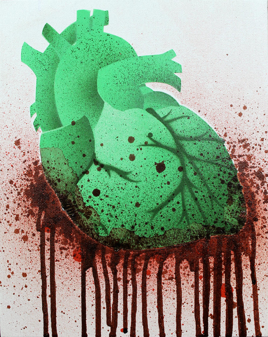 Zombie Heart by darcydoll on DeviantArt