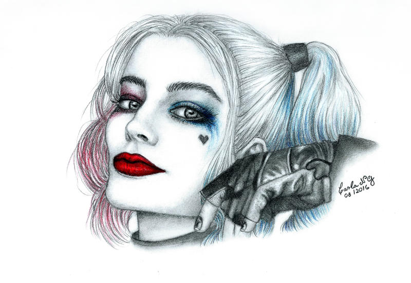 Suicide Squad's Harley Quinn by carla-ng