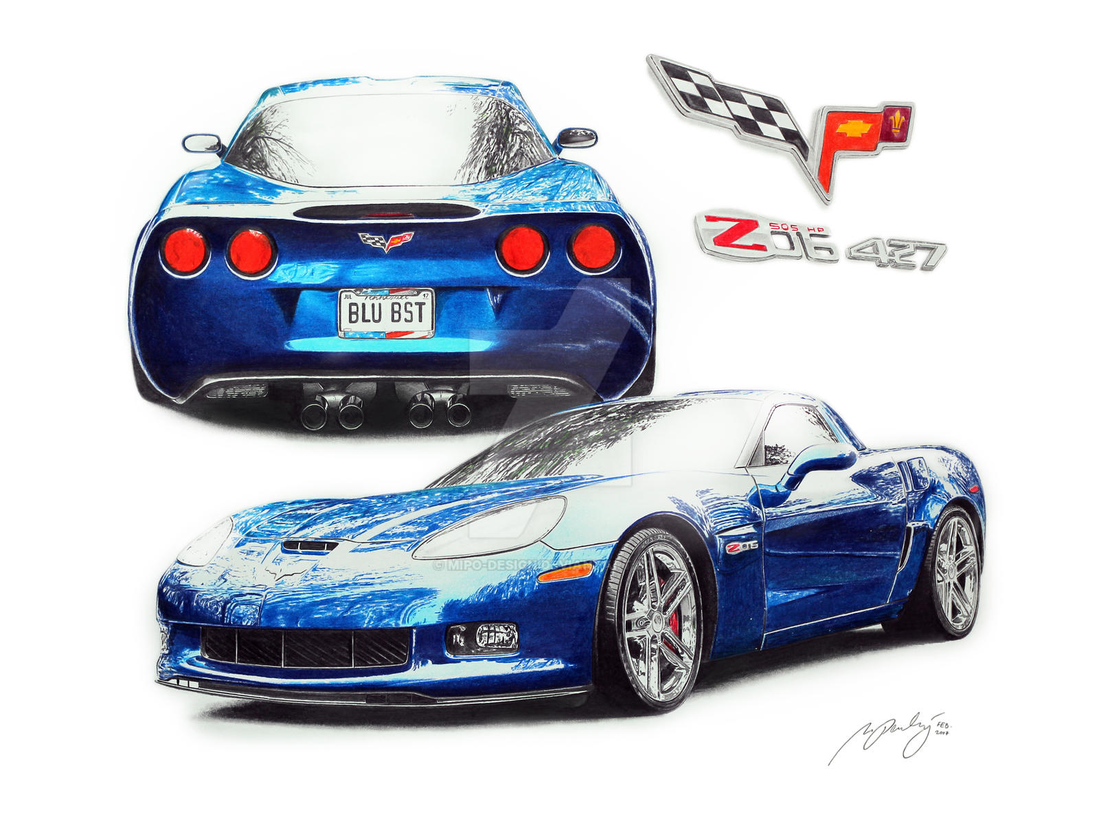 Realistic Car Drawings - LS1TECH - Camaro and Firebird ...