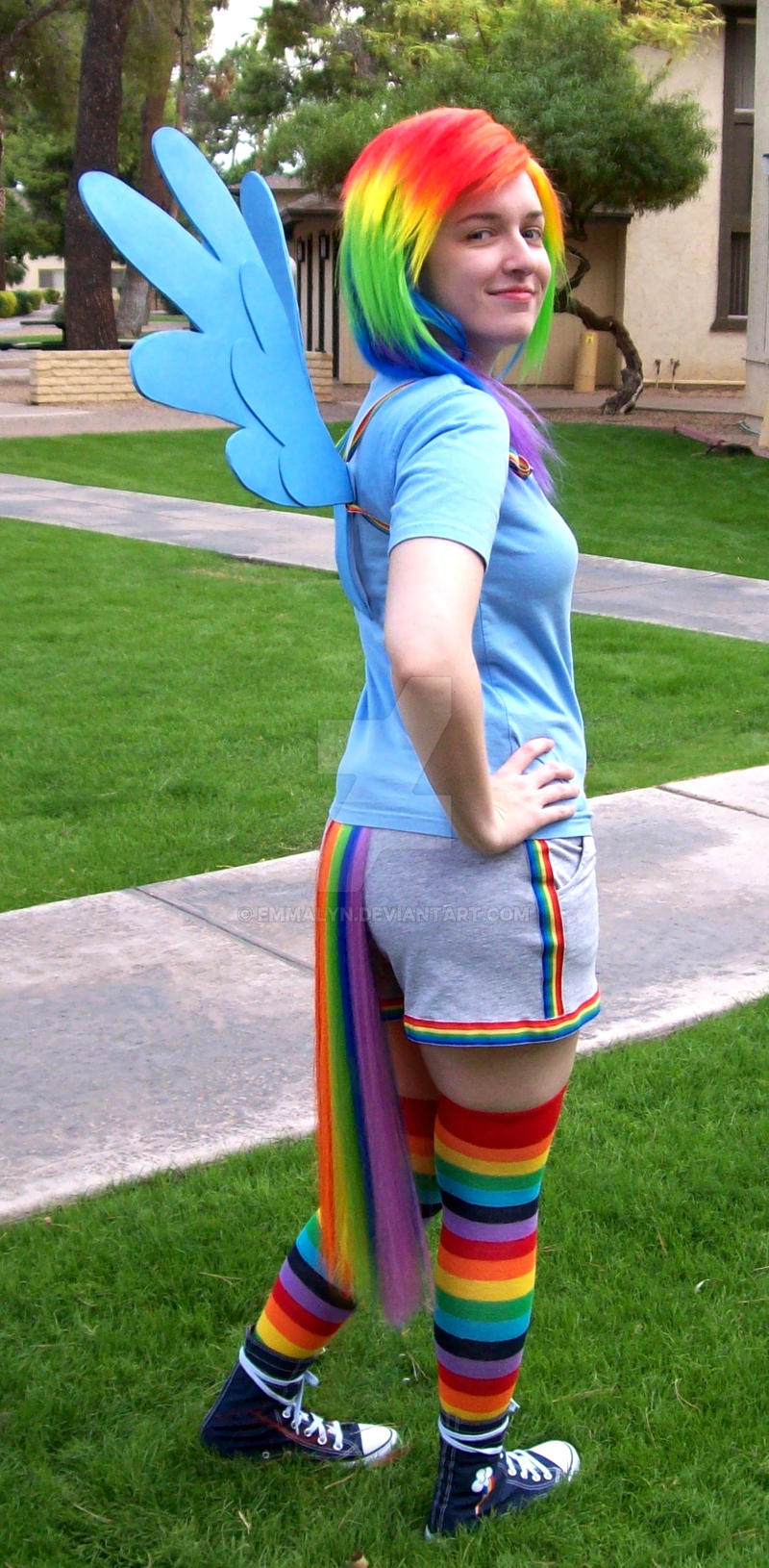 Rainbow Dash Cosplay Spunky By Emmalyn On Deviantart