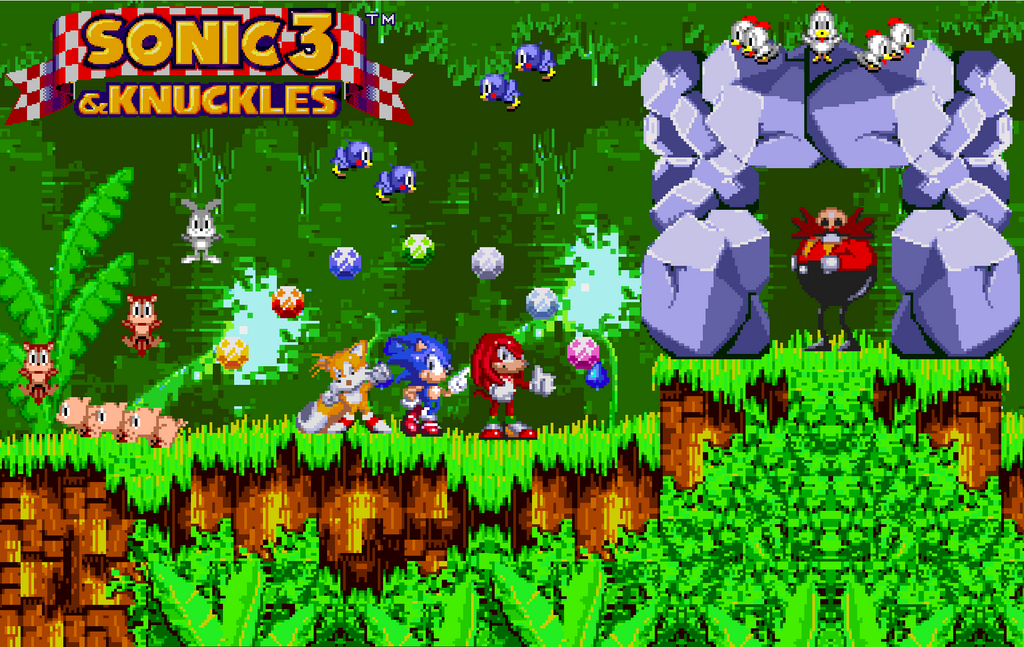Sonic 3 Knuckles   -  8