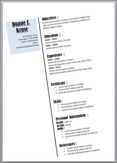 Greater aviation resume templates free the