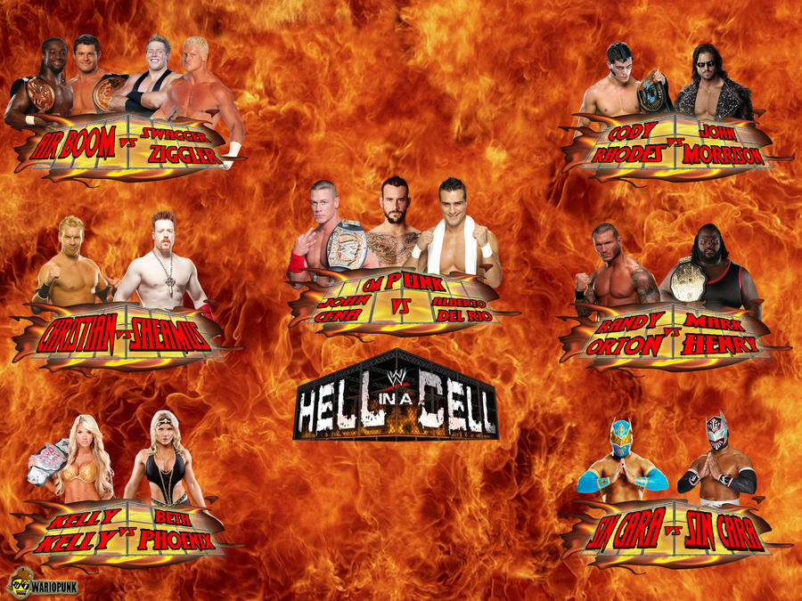 Image result for hell in a cell 2011 poster