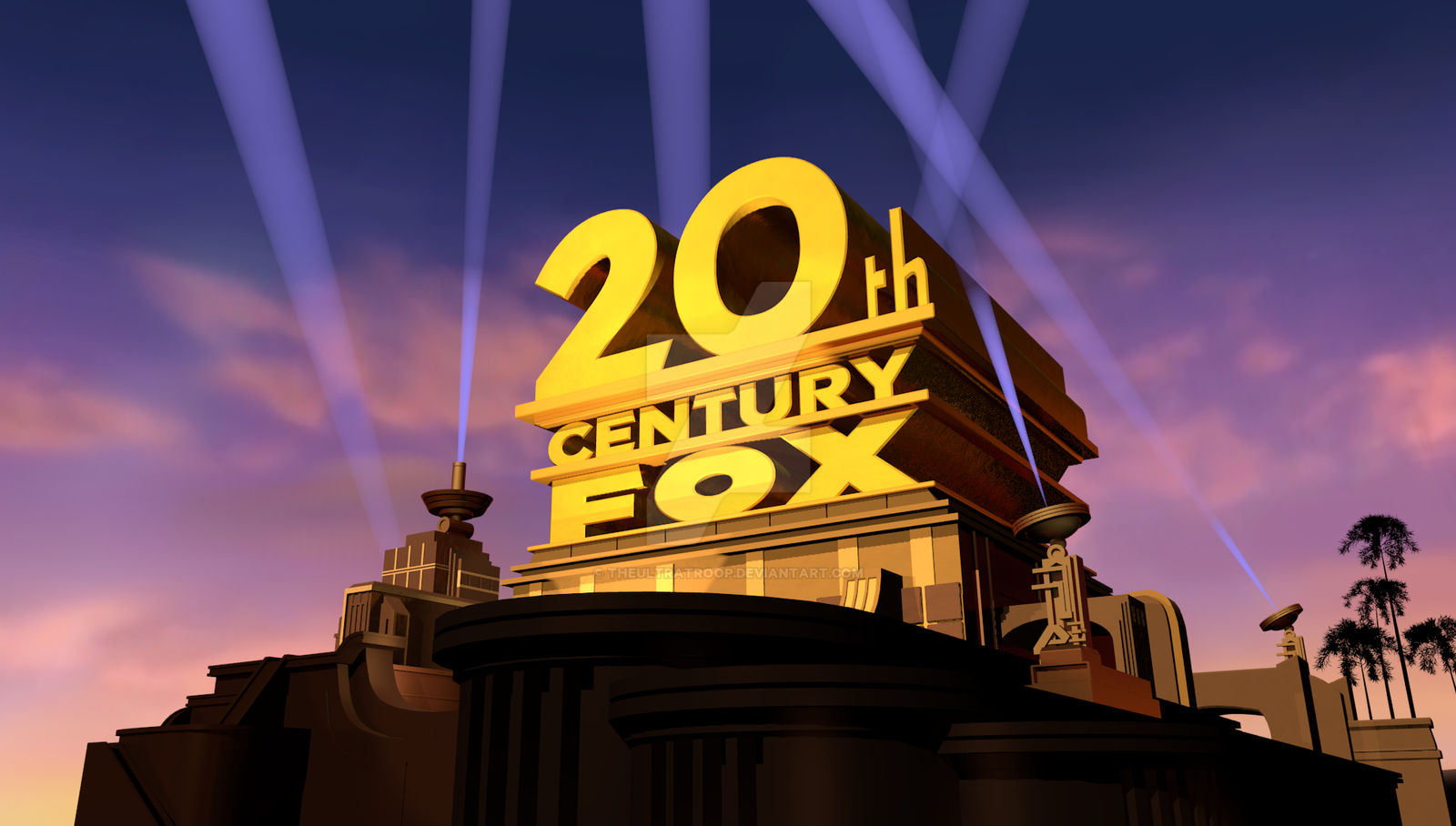 What font was used in the 20th Century Fox logo?
