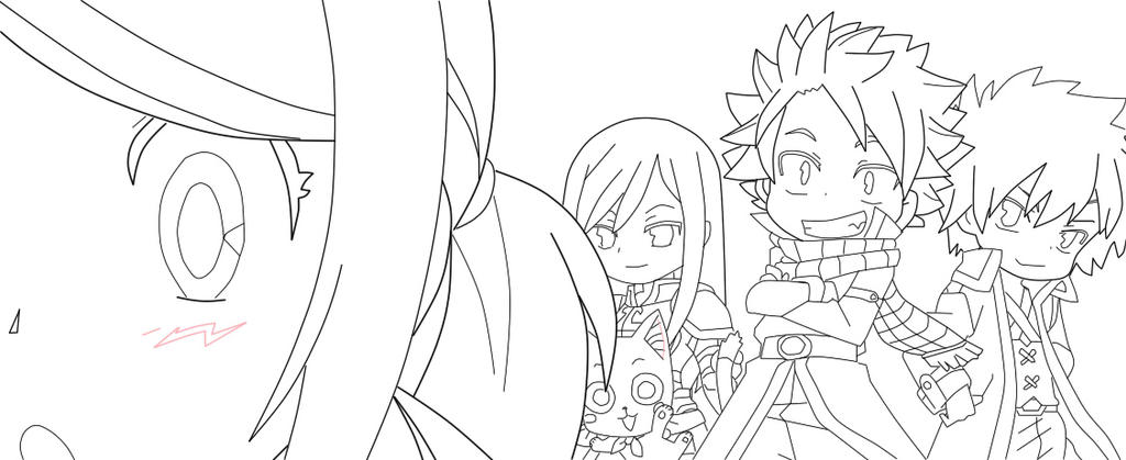 fairy tail lucy chibi coloring pages - photo #23