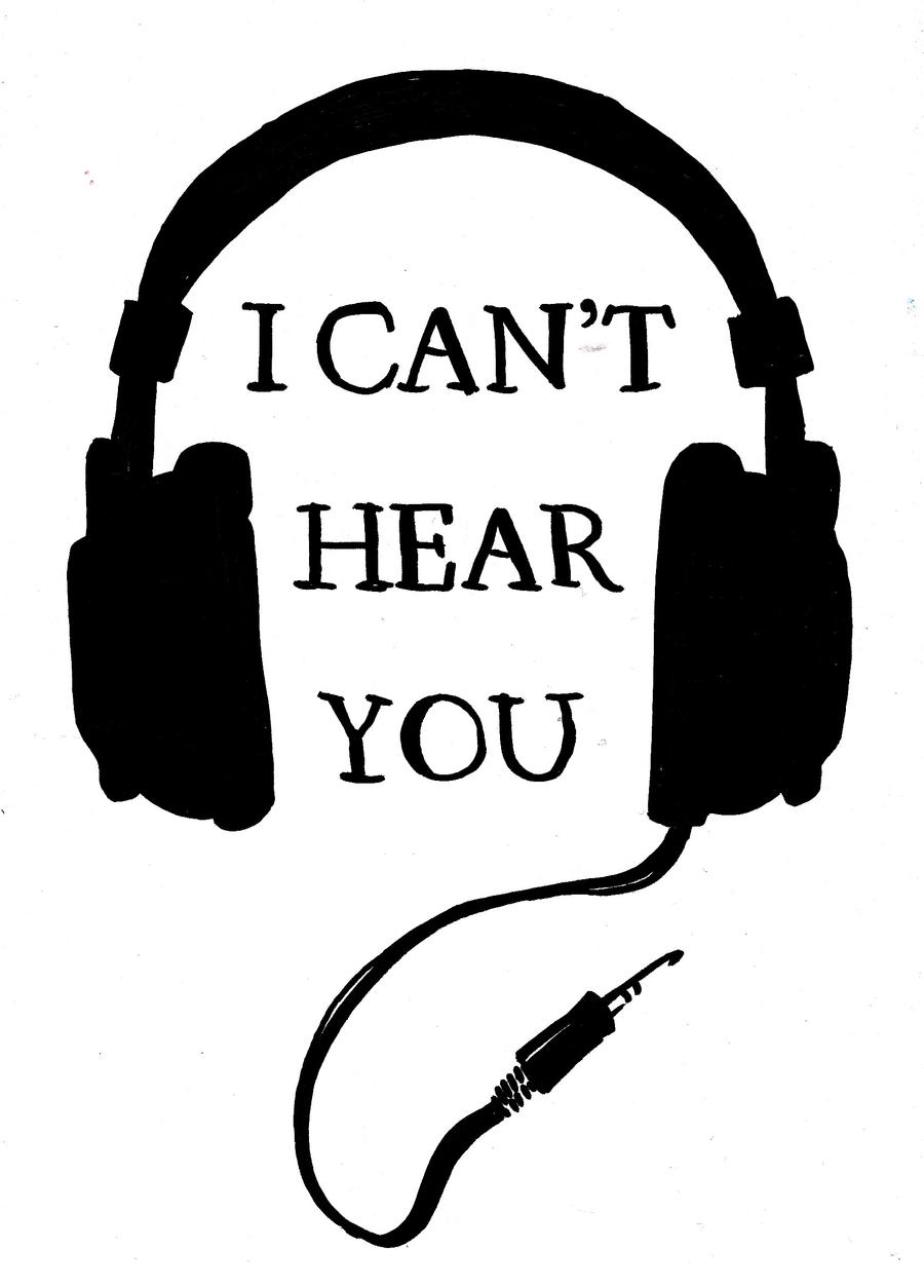 i can't hear you clipart - photo #1