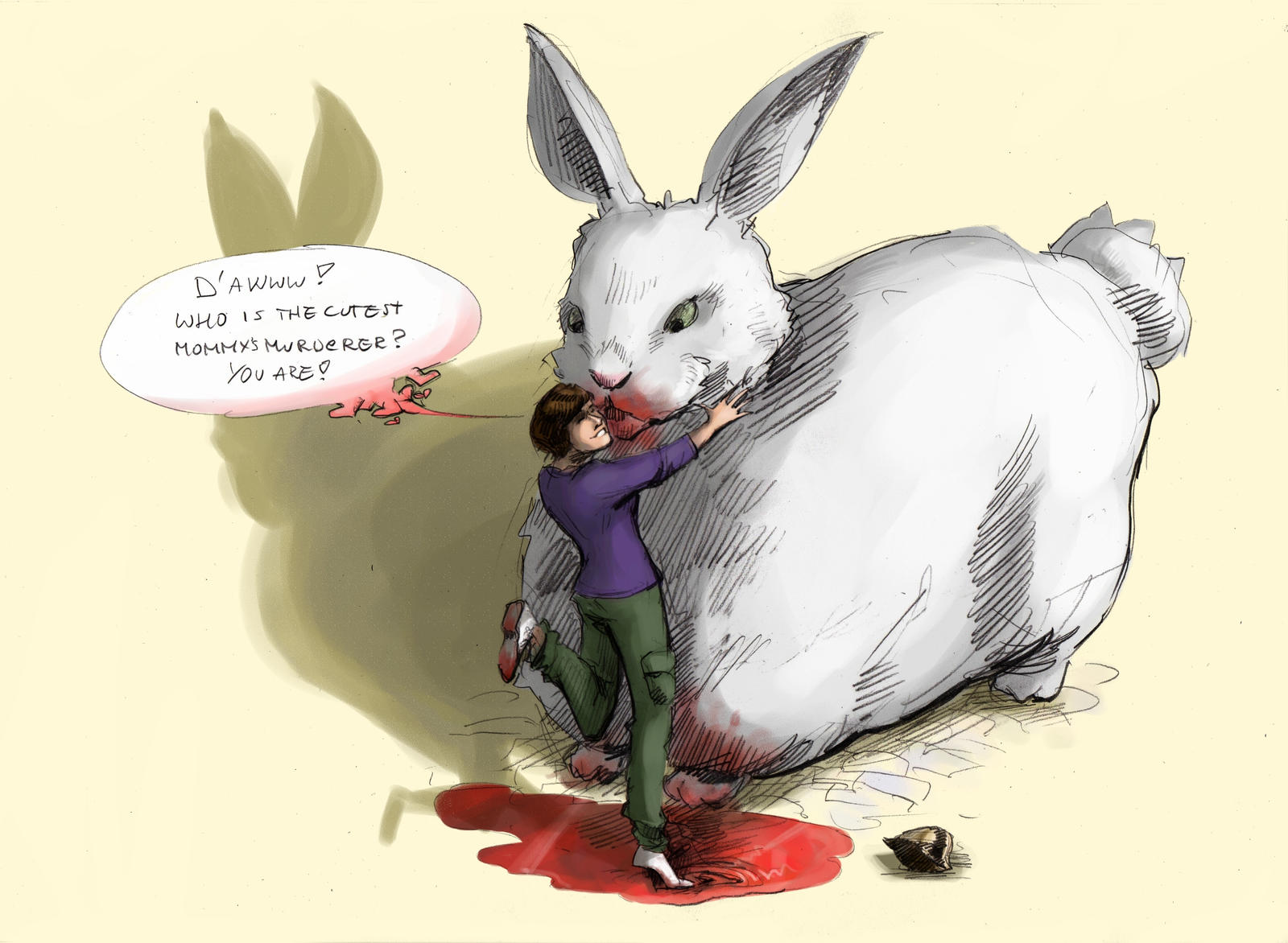 Dont Call Her Chubby Bunny by Axlwisp on DeviantArt
