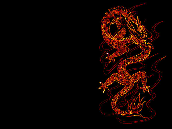 DeviantArt: More Like Chinese dragon wallpaper by Nigrita