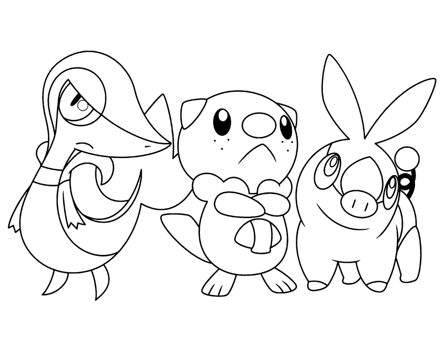 coloring pages pokemon tepig toys - photo #19