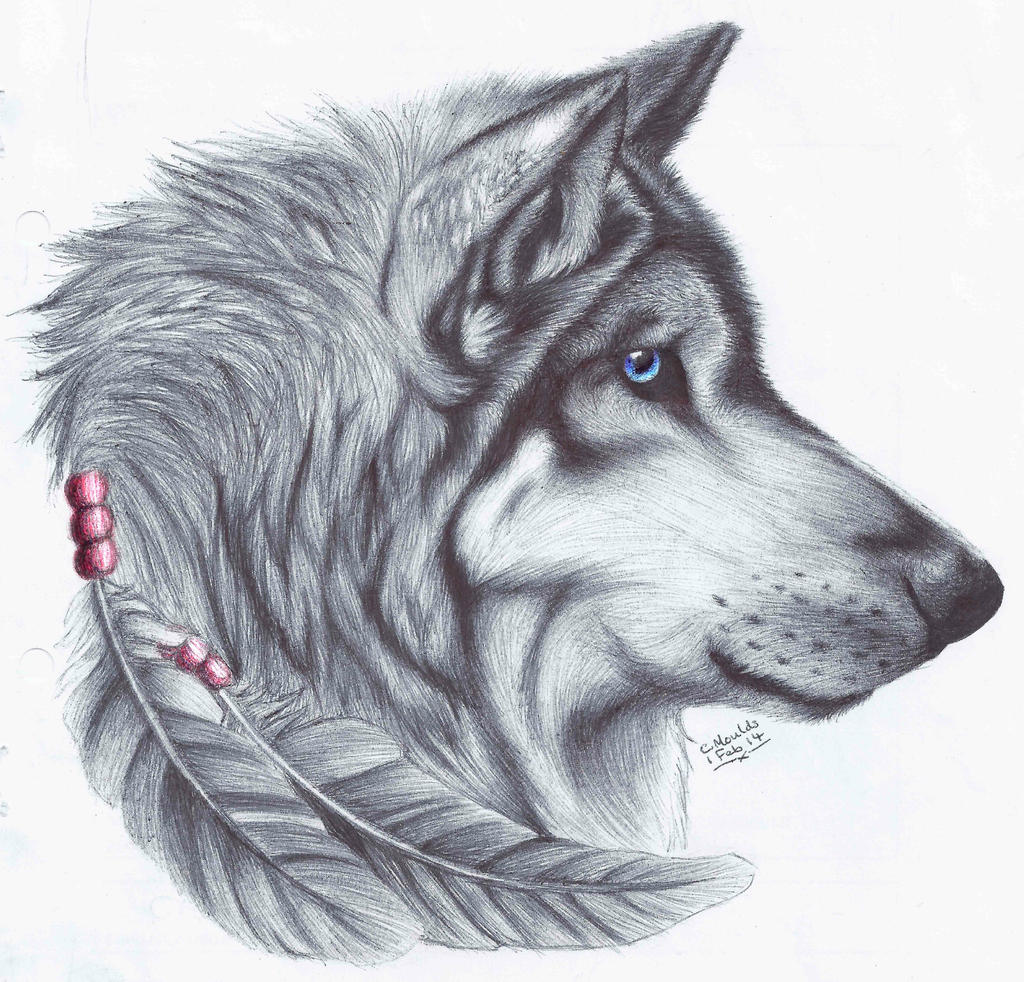 Wolf Tattoo Design by icepaw99 on DeviantArt