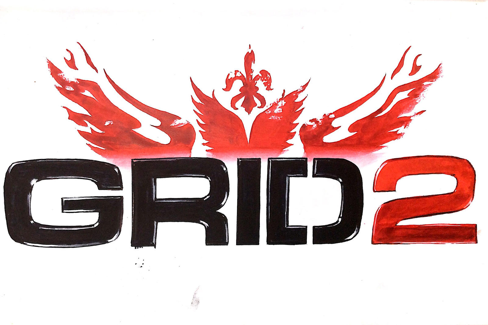 Grid 2 logo painted by RoachGraythorn on DeviantArt