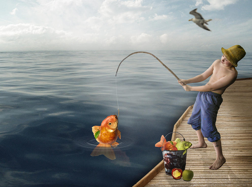 Fishing by SuicideOmen on DeviantArt