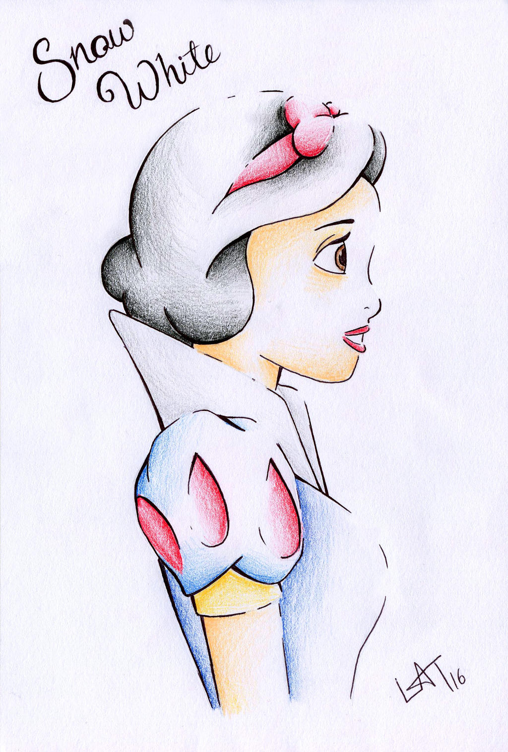 Snow White Drawings 8