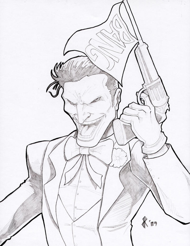 Joker pencils by Jrascoe on DeviantArt